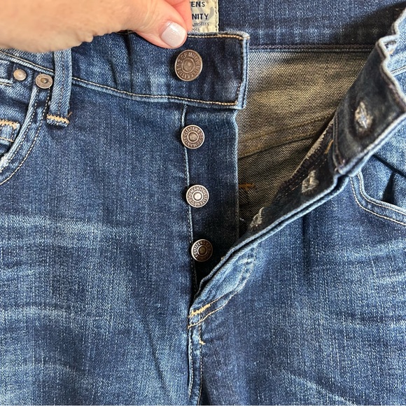 CITIZENS OF HUMANITY Emerson straight mid-rise boyfriend Women’s jeans size 27 - Picture 8 of 13